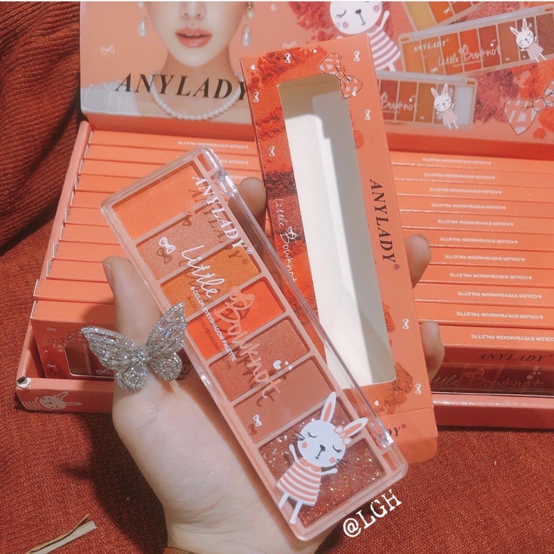 Bảng mắt phấn mắt 8 ô Little Bowknot Eyeshadow Sena Beauty | BigBuy360 - bigbuy360.vn