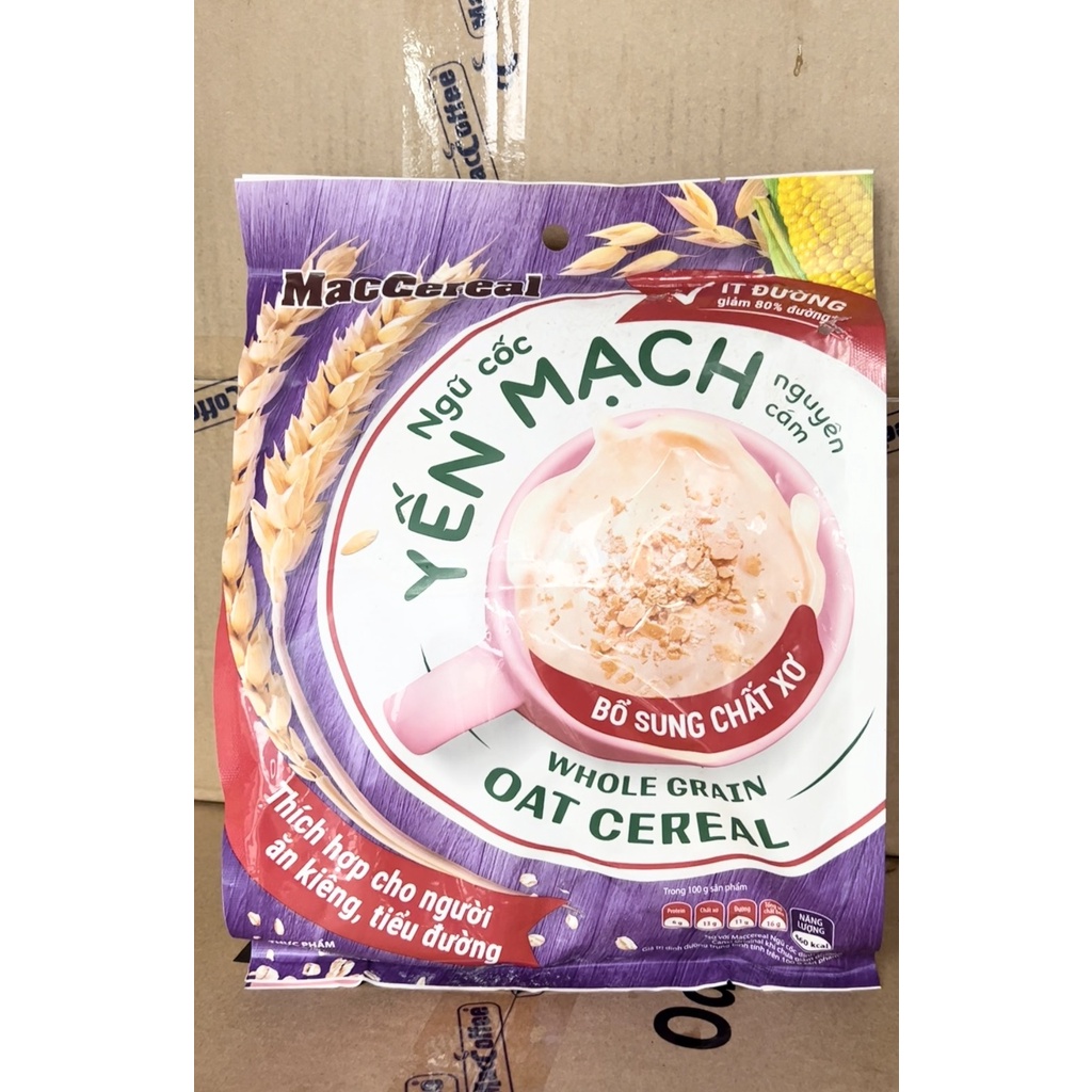 Ngũ cốc Yến mạch Maccereal (Bịch 20 gói x 28gr)