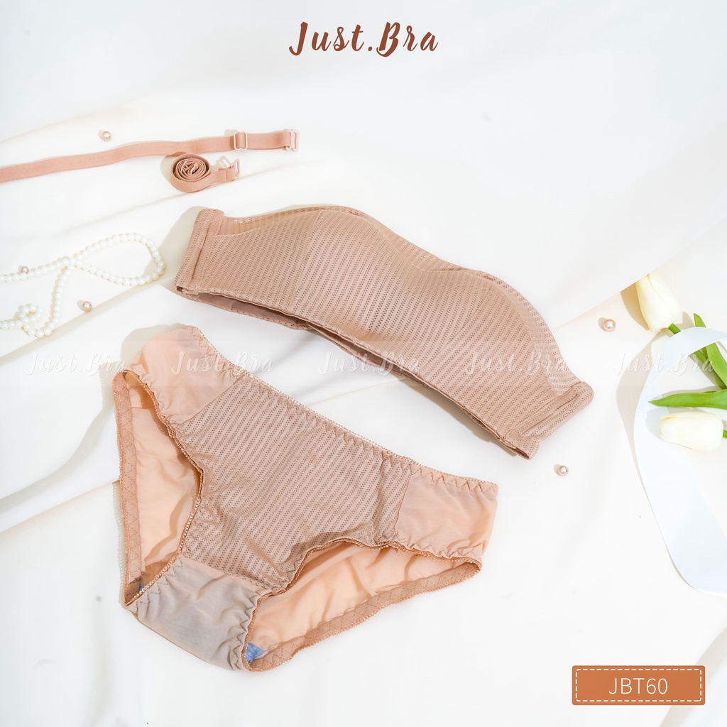 Set bra quây Just Bra không gọng mút dày nâng đẩy ngực quyến rũ JBT60
