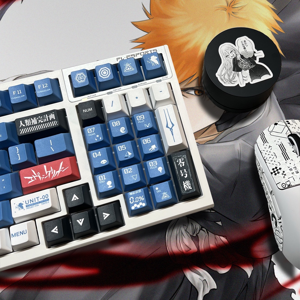 Tấm Lót Chuột Và Bàn Phím Máy Tính Bleach 03 700x300mm