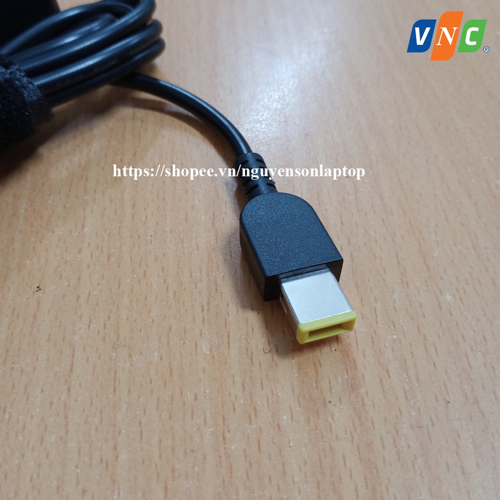 Sạc laptop Lenovo 20V 3.25A Vuông USB - Adapter kèm dây nguồn- IdeaPad G40 G50 S435 S510P