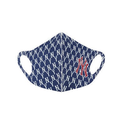 Khẩu trang bằng vải su phong cách Hàn Quốc hiện đại MLB NY LA MASK