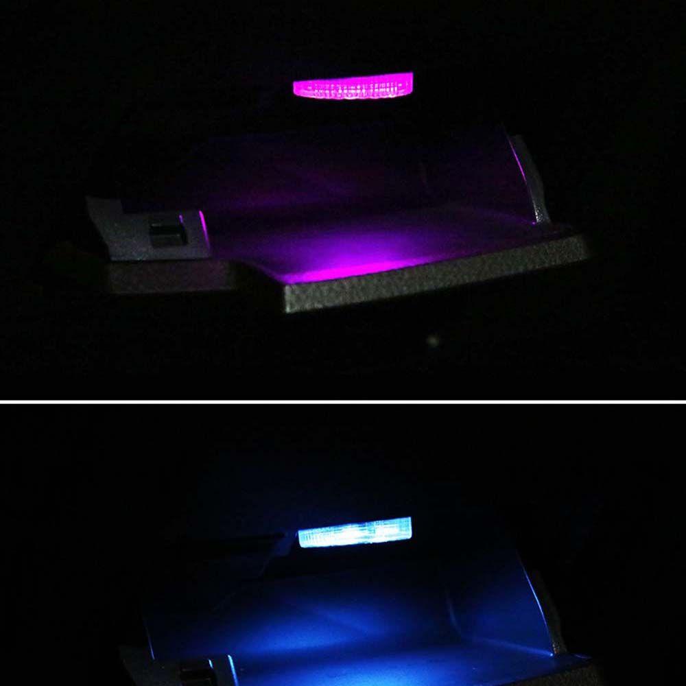 Đèn Cảm Ứng Ánh Sáng Ban Đêm Trang Trí Nội Thất Xe Hơi Bằng ABS