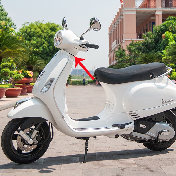 Bộ chén cổ - bát phốt xe Vespa LX - S1334