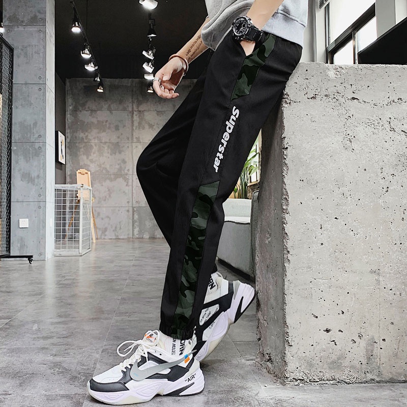 Quần Dài Thể Thao Dáng Rộng Thoáng Khí Nhanh Khô Thời Trang Mùa Hè Cho Nam