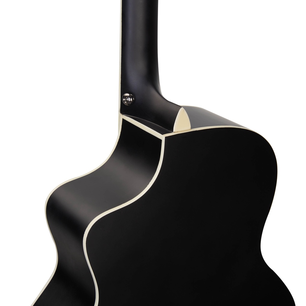 Đàn Guitar Acoustic NG Star-BK   - Tặng Kèm Bao Đàn Chính Hãng, Capo, Pick