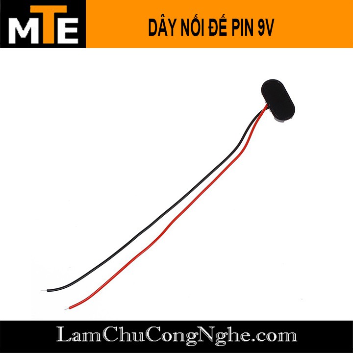 Dây nối đế pin 9V