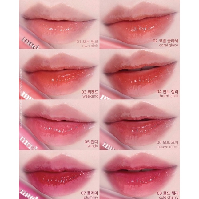 NEW Son bóng Mude Glacé Lip tint
