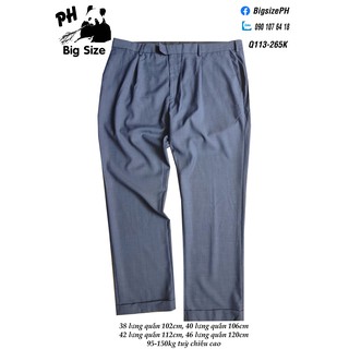 [BIG SIZE- QUẦN TÂY] - Quần Tây Nam Big Size LỚN