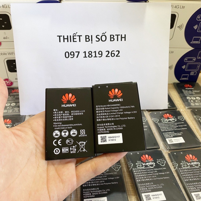 Pin Bộ phát 4G Huawei E5573 - Pin Wifi Huawei E5573 1500 mAh