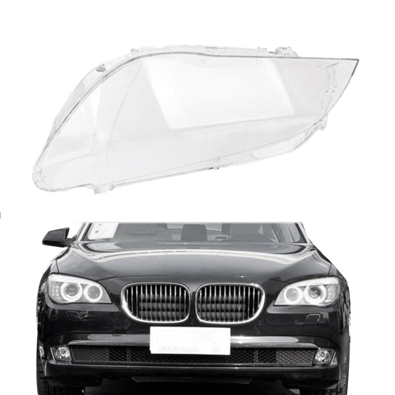 Front Headlight Head Light Lamp Lens Cover Shade For-BMW F02 F01 7 Series 740I 740Li 750I 750Li 760I 2009-2015 Left