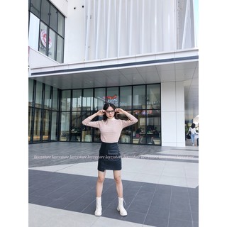 Áo len kẻ cổ xoắn ( KÈM ẢNH THẬT)
