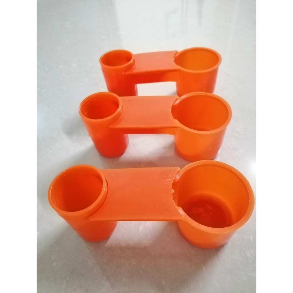 Combo 10 máng xanh + 10 nút chai