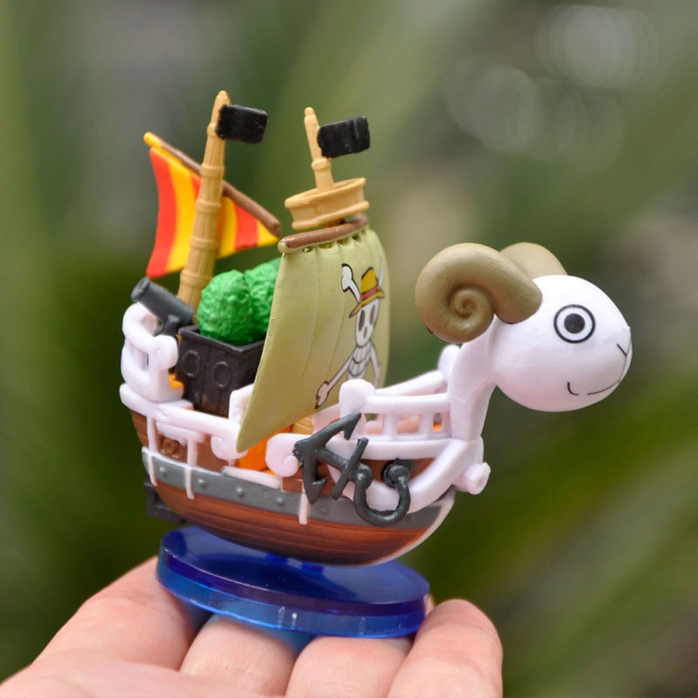 TAYLOR1 For Kids Collectible Doll Figure Ship Model Pirate Boat Model Mini Thousand Sunny Going Merry Gifts Toy