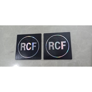 Tem Dán Thùng Loa RCF ( Trắng 1 bộ 25k)