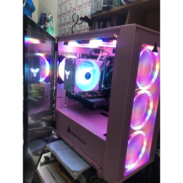 Case máy tính chuyên đồ hoạ live stream games. cpu itel core i3,core i5 gen 10