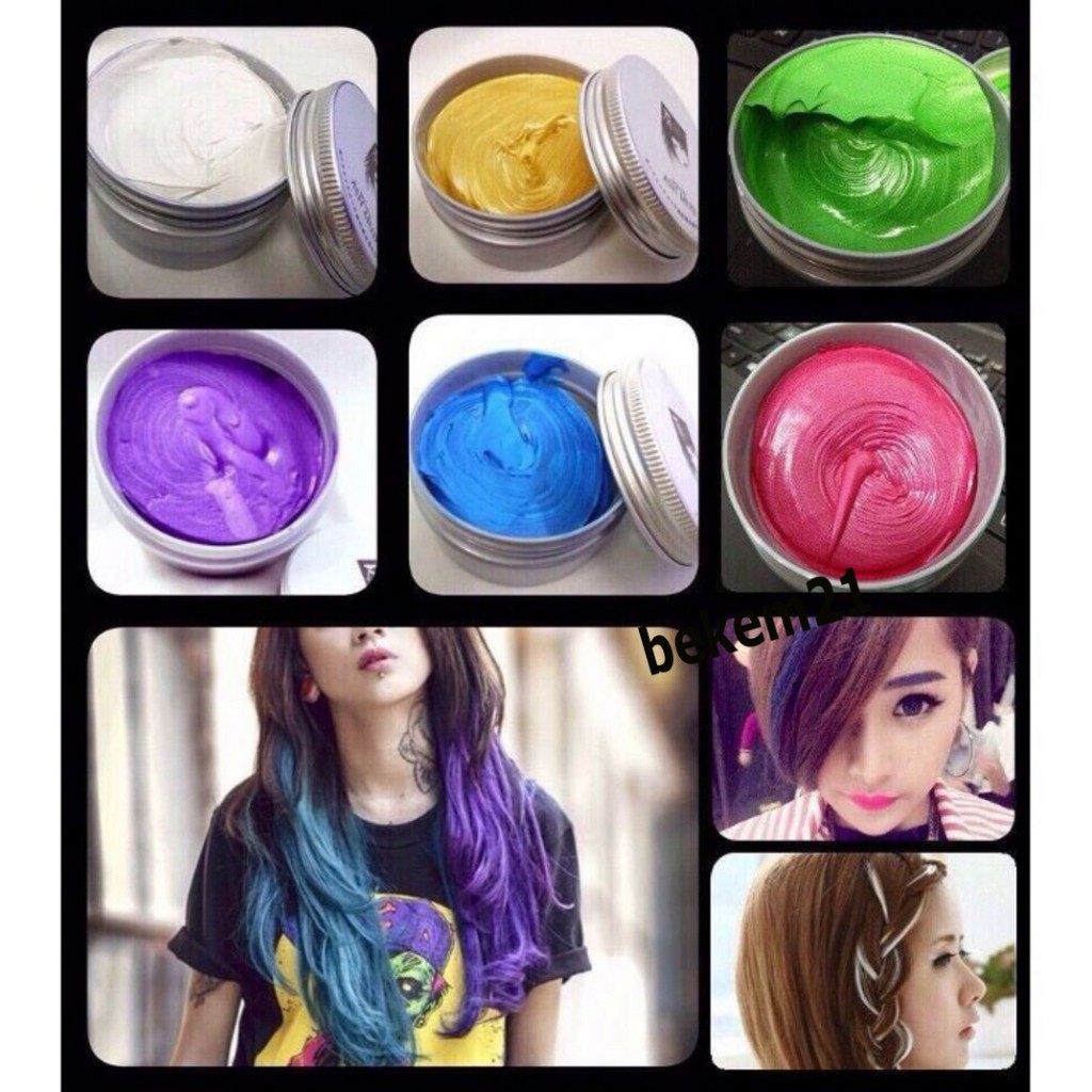 Sáp Vuốt Màu Tóc ASH MUD Qcận