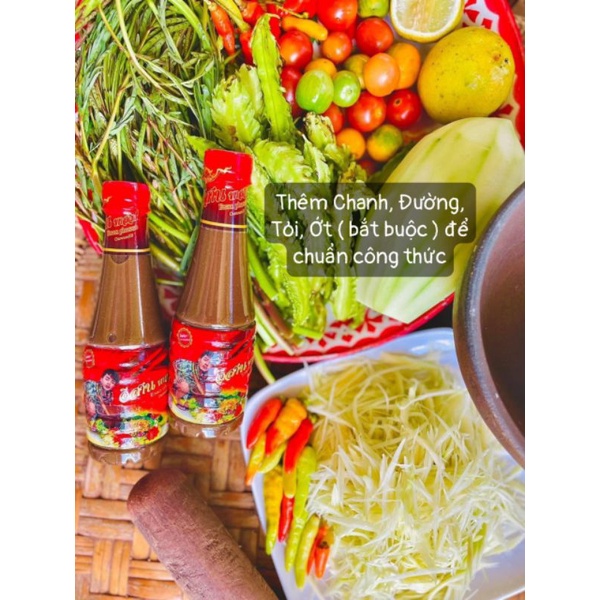 Mắm Thái trộn gỏi đu đủ, somtum, hải sản chuẩn vị Date mới