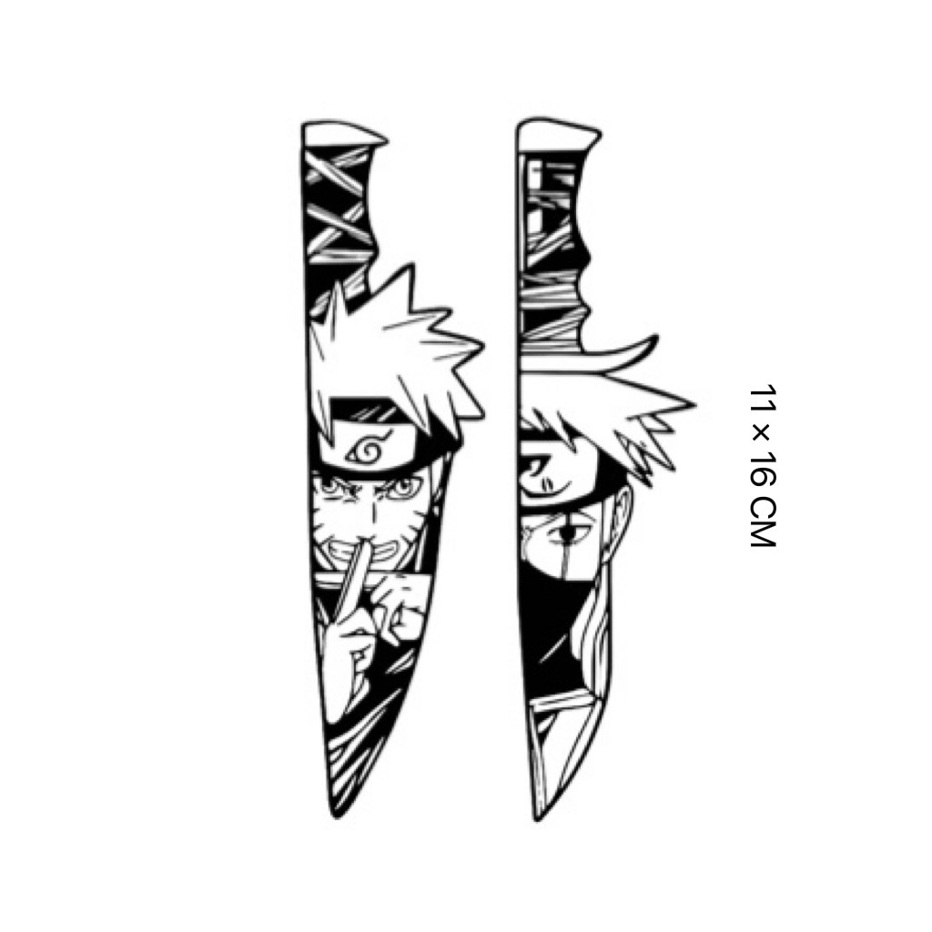 Miếng Dán Hình Xăm Giả One Piece D214 Lâu Trôi 2 Tuần Bán Vĩnh Viễn