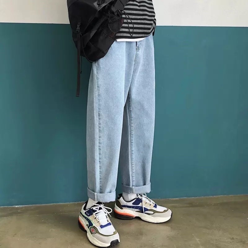 Quần Jean ống rộng, Quần baggy ống rộng thời trang Unisex