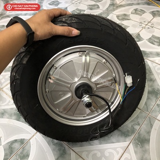 Động cơ xe điện vành 10" (Tặng kèm lốp không ruột 350-10) - Chợ Sắt Hải Phòng Online
