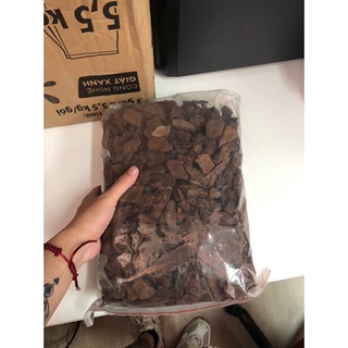 1 kg Gỗ Thông Lót Chuồng dành cho Bò Sát túi zip 1kg đã xử lý