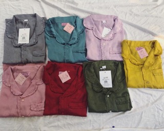 Pijama lụa cộc - cộc