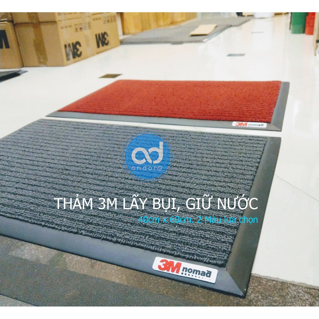 Thảm 3M Lấy Bụi, Cát Mịn, Giữ nước 3M 4000 Nomad Carpet Matting (40cmx60cm)