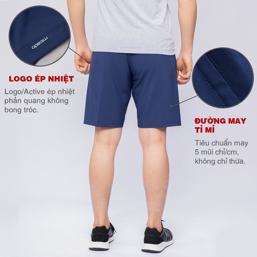 Combo 4 Quần short nam thể thao V4 vải gió mặc mùa hè thoáng mát Micado