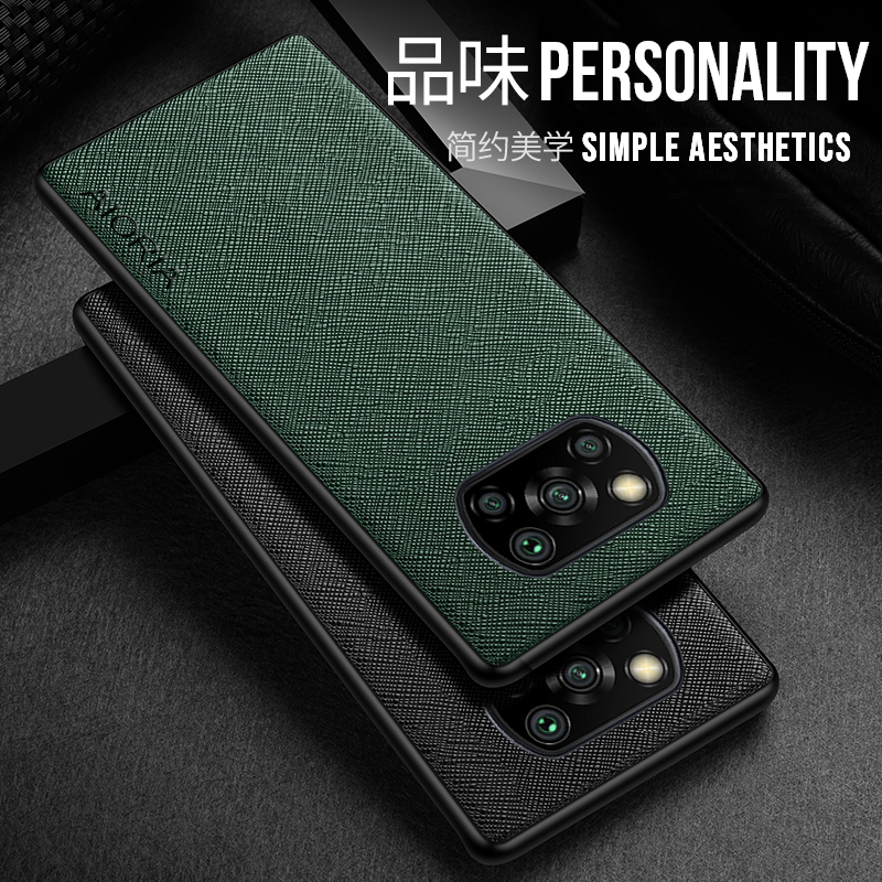 Ốp Bao Da Điện Thoại 3 Trong 1 Cho xiaomi poco x3 nfc