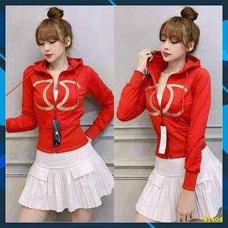 Áo khoác chống nắng nữ thun da cá lửng thêu x 🎁