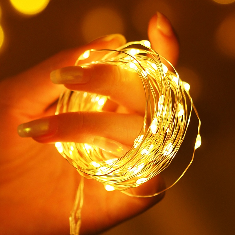 Dây Đèn Led Nhỏ Gọn Nhiều Kích Thước Trang Trí Đa Dụng Đẹp Mắt