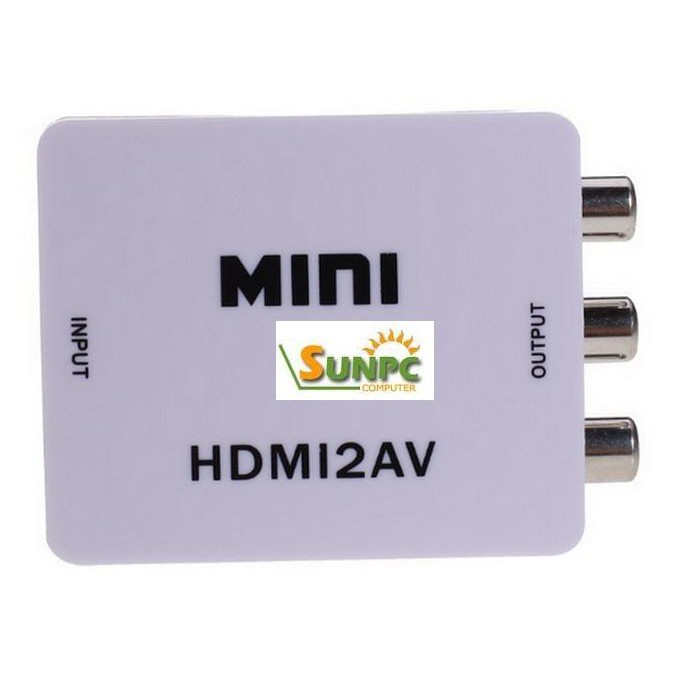 Bộ chuyển đổi tín hiệu HDMI to AV MINI HDMI2AV - MINI HDMI2AV