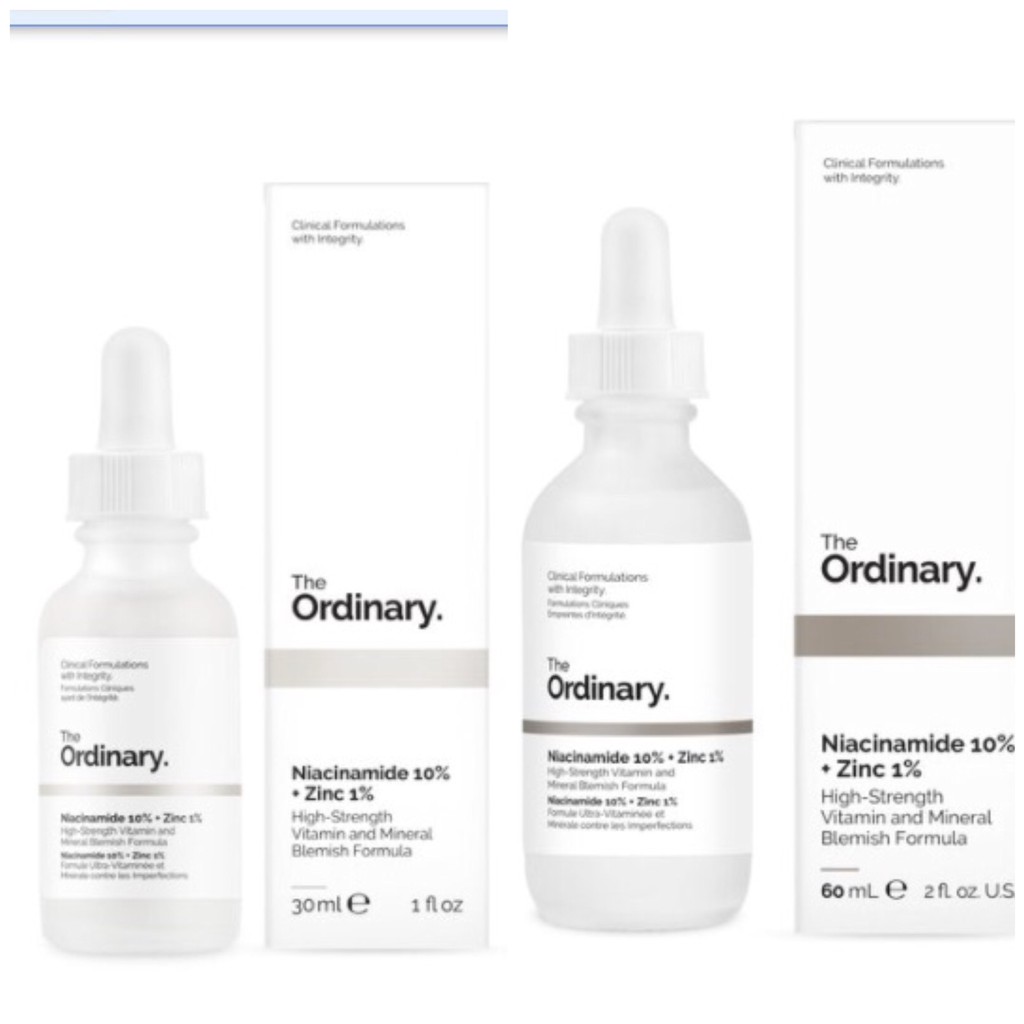 MBC Tinh chất cho da dầu mụn, thâm mụn, se khít lcl TO Niacinamide 10% +Zinc 1%