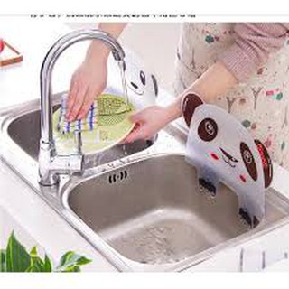 Miếng chắn nước bồn rửa chén ( con gấu trúc )