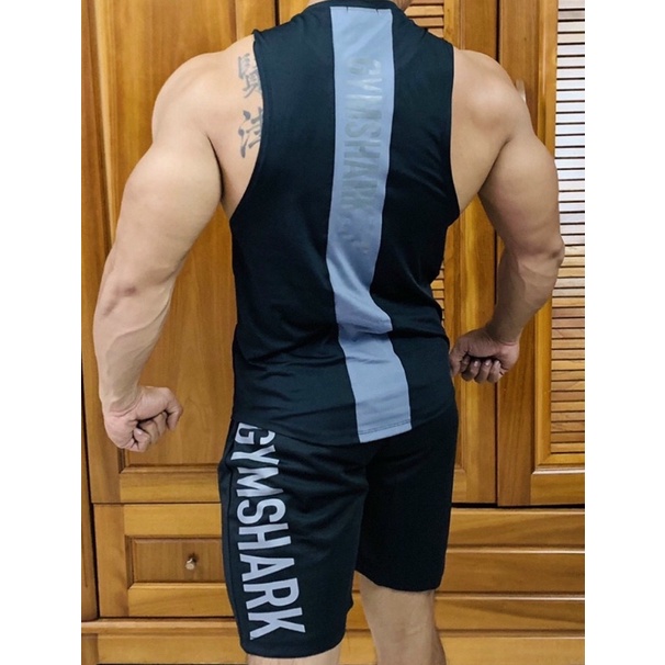 [giảm sốc] áo tanktop gym nam ,áo ba lỗ GYMSHARK cực chất