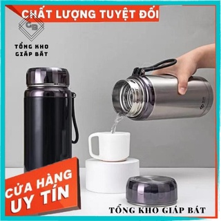  Bình giữ nhiệt BAOL kim cương 1.5 Lít giữ nhiệt nóng lạnh inox 304 nắp titan cao cấp có quai xách 
