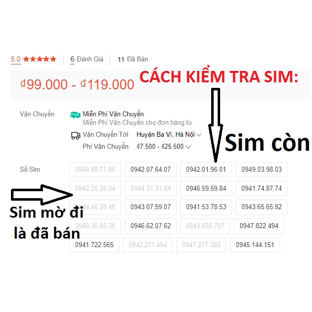 Thỏa sức chọn Sim Vina số đẹp 09 đồng giá. Freeship, tặng que chọc sim topic 1