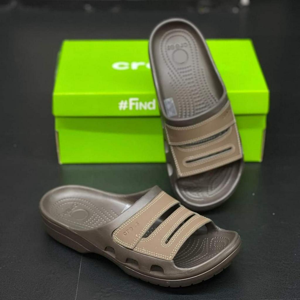 Dép quai ngang Cross Yukon  Slide  nam nhiều màu nhựa đúc nguyên đôi phối da hàng xịn  miễn phí ship giao ngay