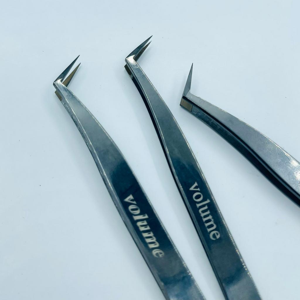 Nhíp volume phủ nhám dành cho học viên _ Dụng cụ nối mi _ Mr Đức