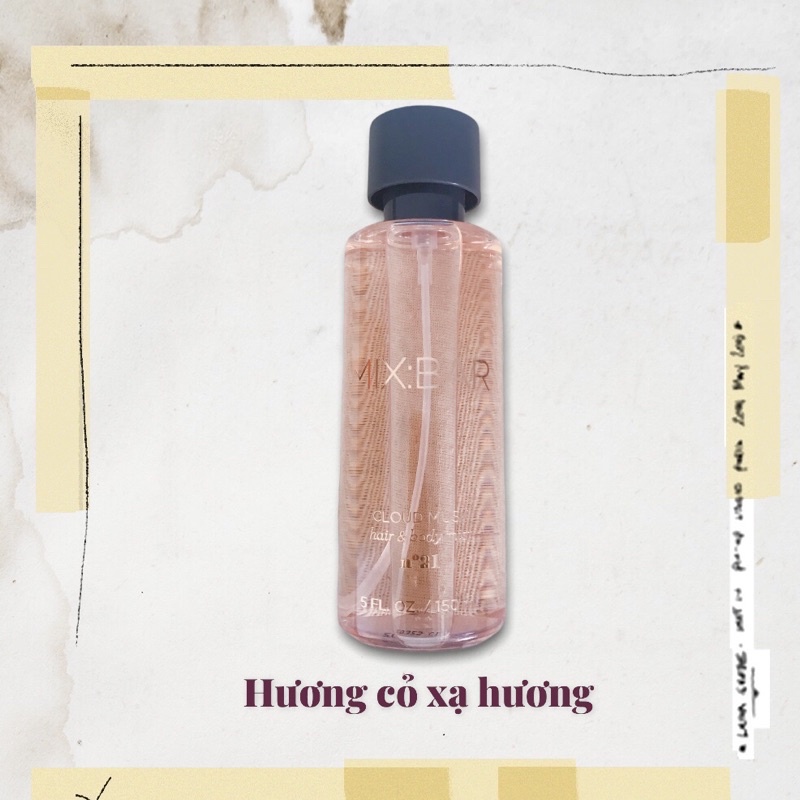 [Hàng Mỹ] Nước hoa Mix Bar dành cho tóc và body