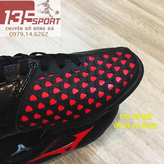 [FREESHIP 99K]Giày đá bóng Mizuno Ignitus TF Đen đỏ (Combo Giày + Túi rút)