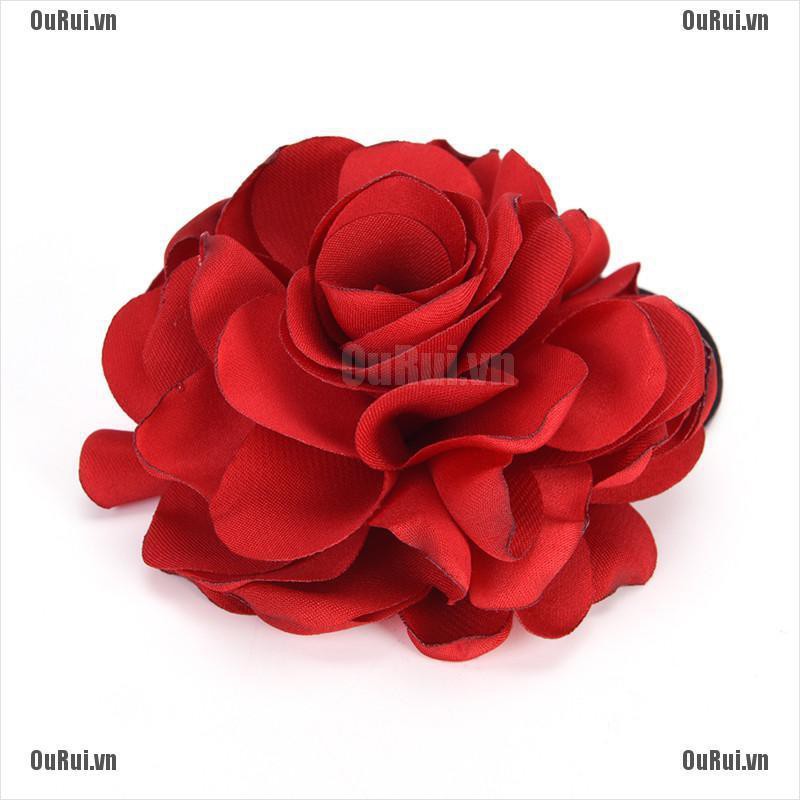 Kẹp Tóc Hình Hoa Hồng Cho Nữ