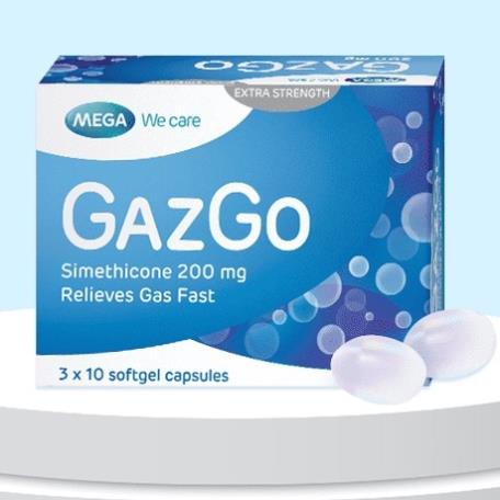 [GIÁ GỐC] Gazgo Cải Thiện Chức Năng Tiêu Hóa - Hộp 30 viên