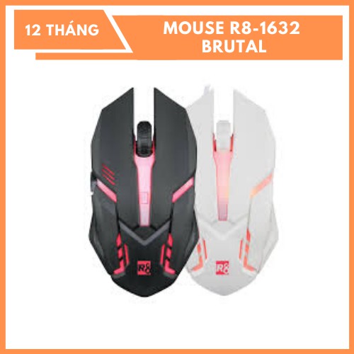 Chuột chuyên game R8-1632 BRUTAL - 4D led đẹp nổi bật