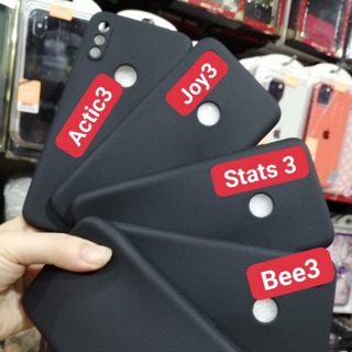 Ốp lưng Silicon màu cho Vsmart Active 3, Joy 3, Star 3, Bee 3, Live Chống bẩn ( Màu đen )