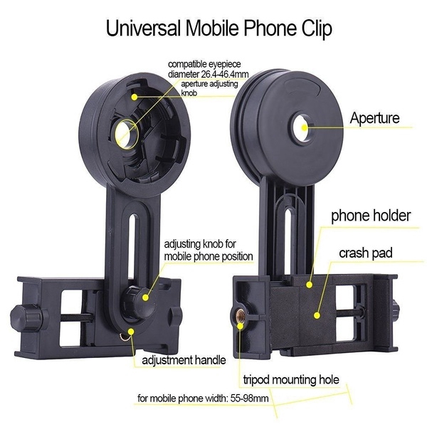 Giá Đỡ Điện Thoại Gắn Kính Hiển Vi Chuyên Dụng