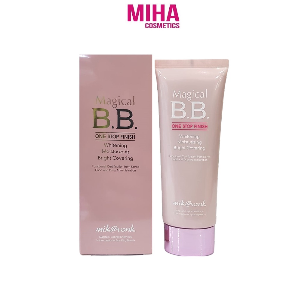 Kem Nền Trang Điểm MIK@VONK MAGICAL BB CREAM 60ml Hàn Quốc