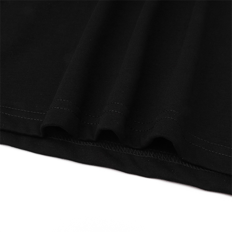 Áo Thun Cotton Tay Ngắn Dáng Rộng In Chữ Trẻ Trung Hợp Thời Trang Cho Nam Nữ