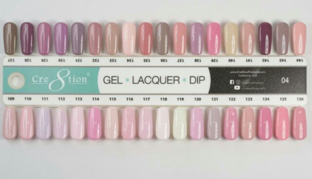 3 CẶP SƠN DUO CRE8TION TẶNG 1 CẶP ( TỰ CHỌN MÀU TRONG 288 MÀU)